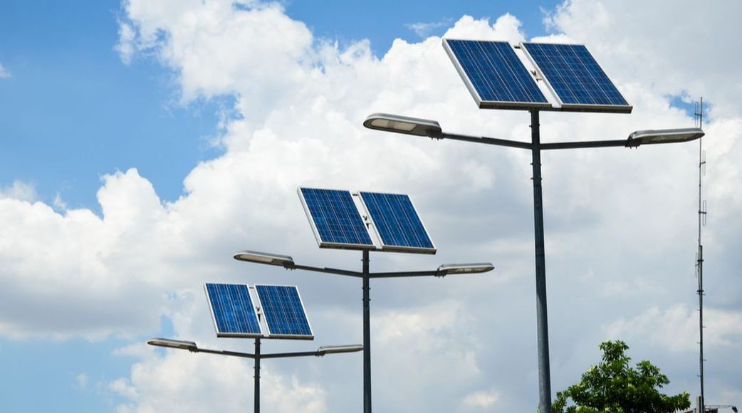 Solar streetlights