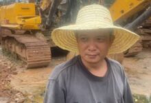 A Chinese miner came for his excavators