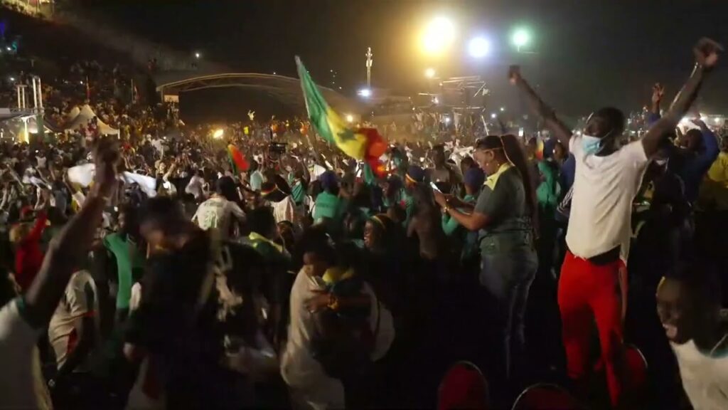 Rain-soaked Dakar fan zone rallies behind Senegal's march into AFCON semifinals