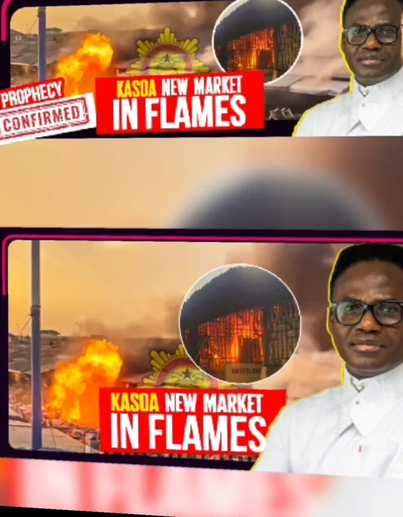 Kasoa Market fire