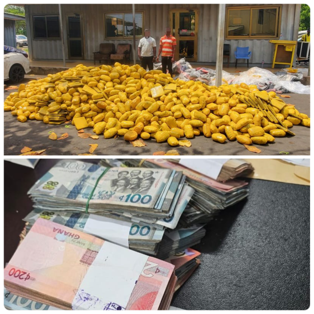 Police Intercept Truck with 3,009 Suspected Narcotics Slabs; Two Arrested for Bribery