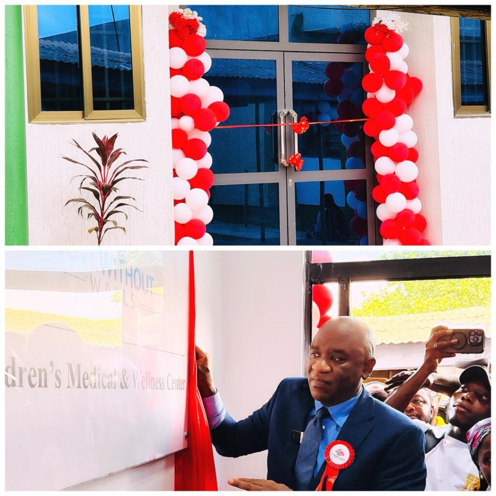 Love Without Walls Commissions State-of-the-Art Children’s Medical and Wellness Center in Suhum