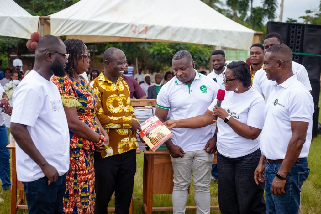 Nestlé, ECOM Ghana Invest in Education with Adarkwa Classroom Handover