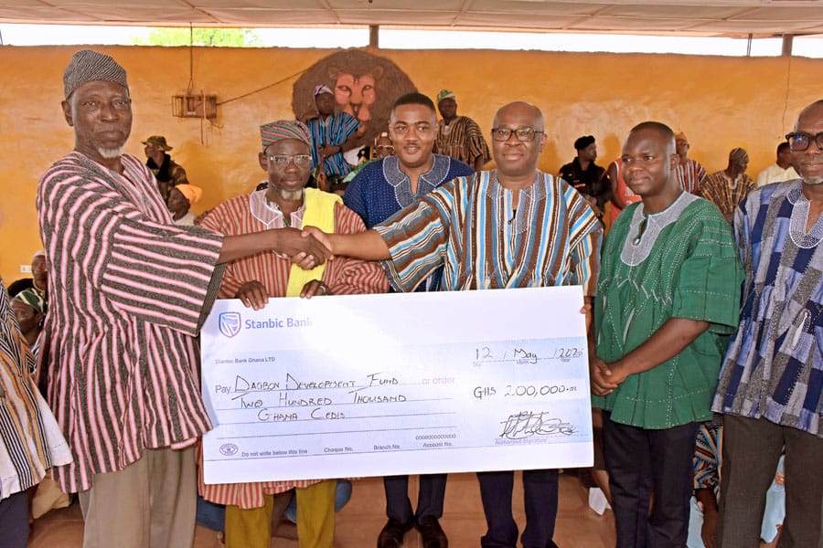 Yaa Naa applauds Stanbic Bank for contributions to the development of Dagbon