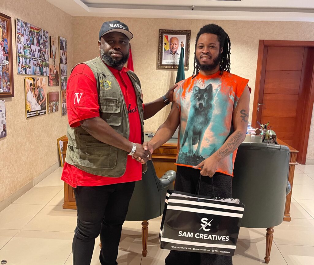 Accra Mayor Applauds Sam Creatives CEO Samuel Clottey for Rising Influence in Fashion Industry