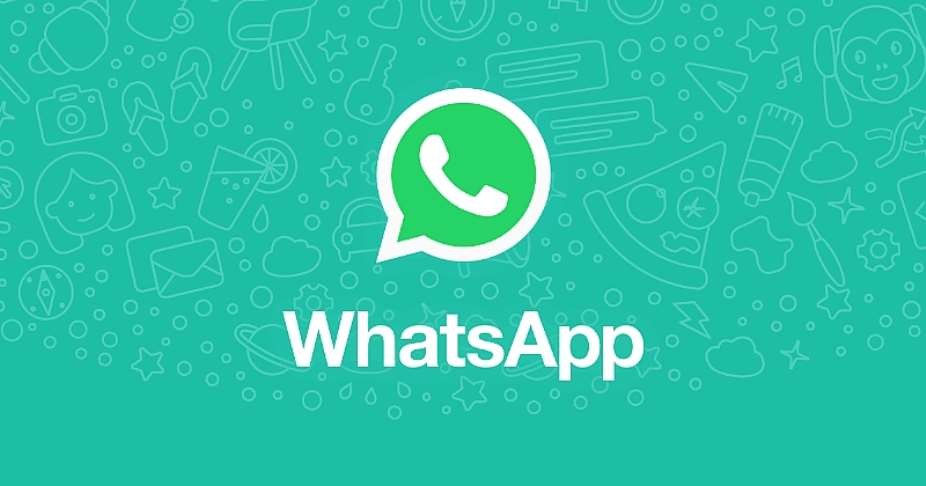 Testing status in the WhatsApp Chat tab WhatsApp