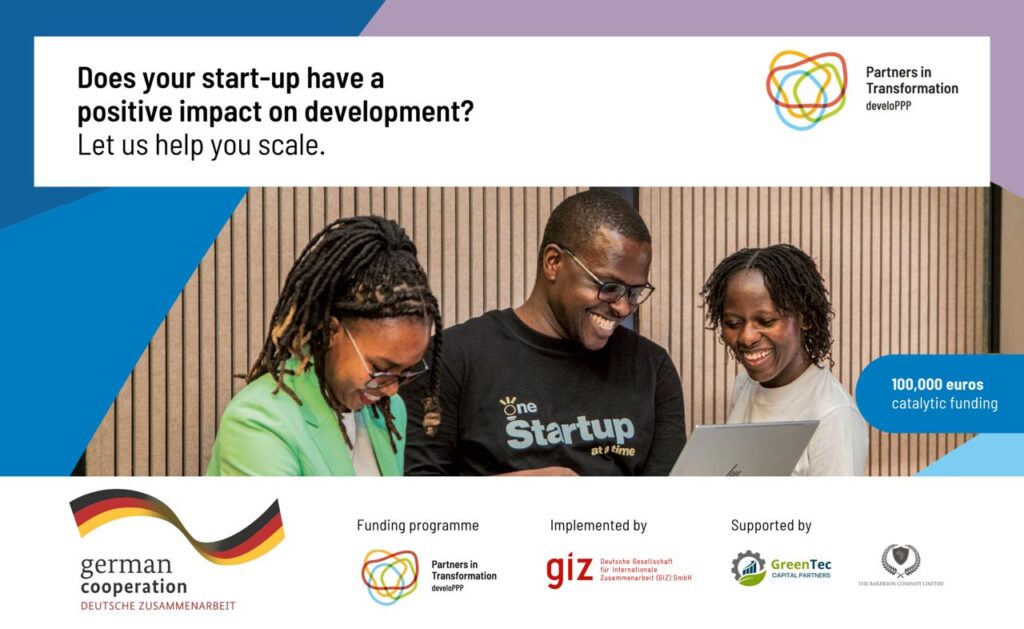 Ghanaian Start-ups Can Unlock €100K in Non-Dilutive Funding + Scaling Support via develoPPP Ventures — Applications Now Open