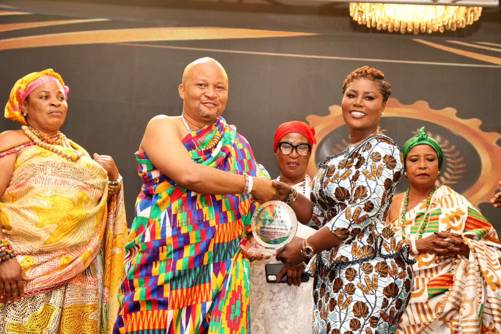 Dorcas Affo-Toffey honoured with Best Performing Deputy Minister Award at prestigious national awards ceremony