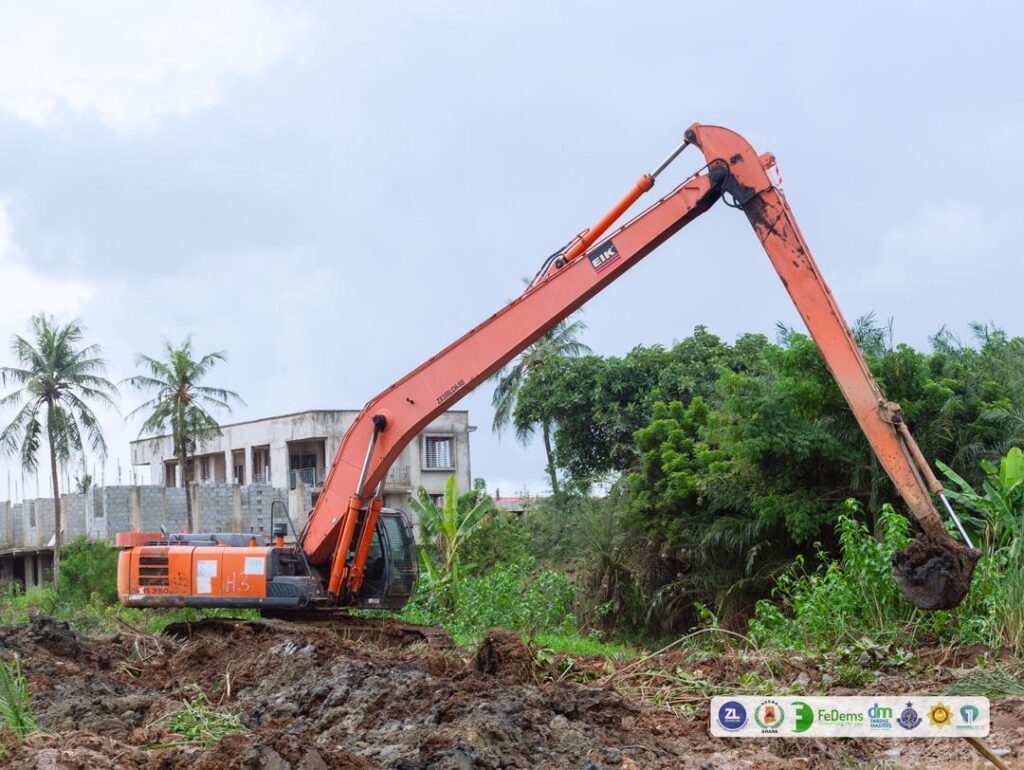 Zoomlion, NADMO, Dredge Masters Target Critical Flood-Prone Accra Areas