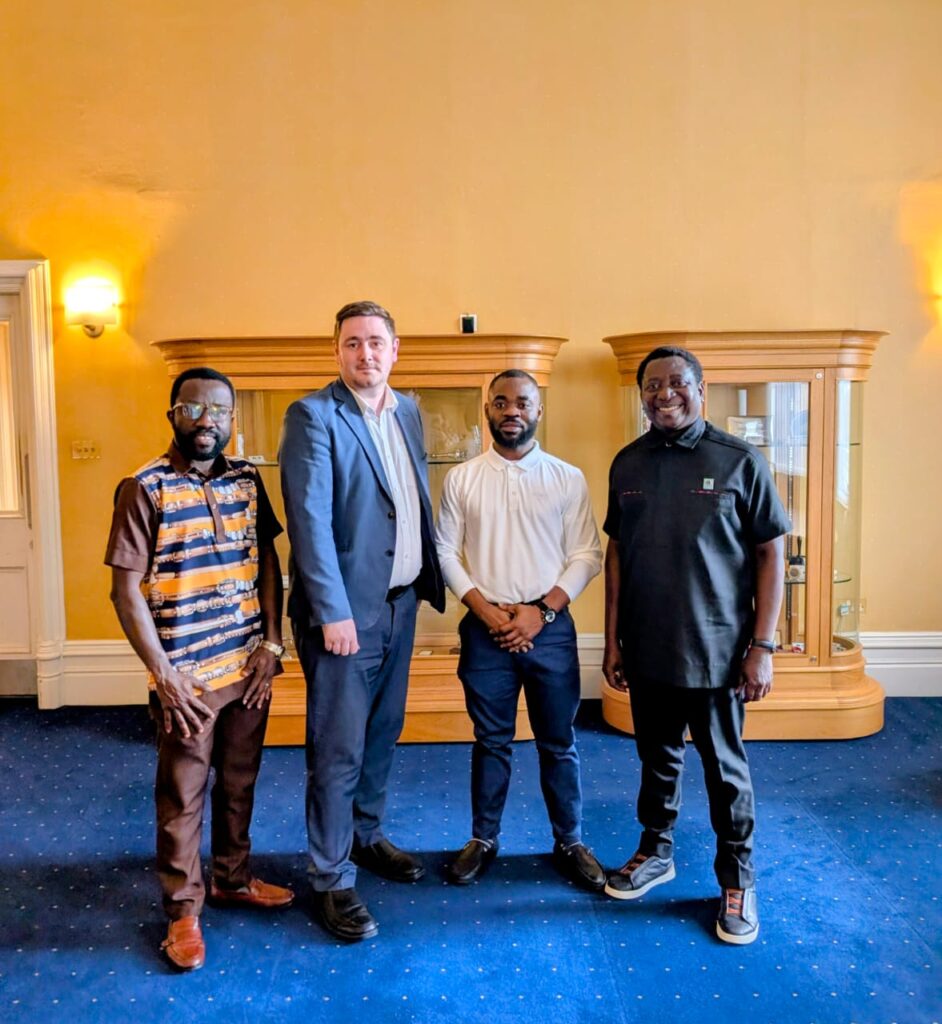 Ghanaian Students In Teeside University Pay Courtesy On Mayor Of Middlesbrough
