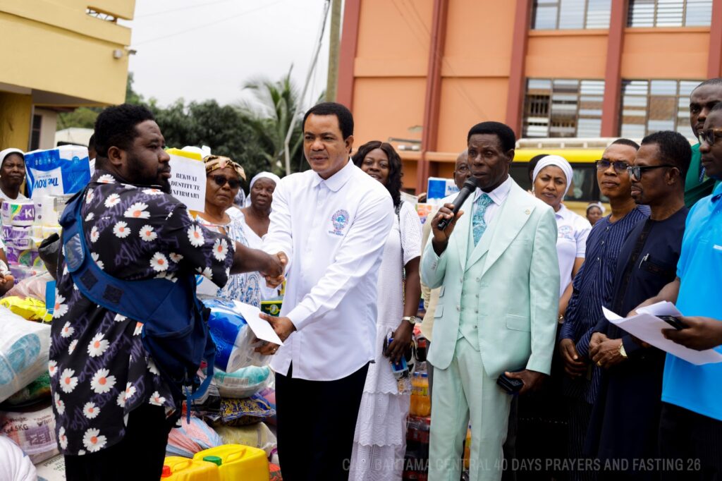 CACI Bantama Central Supports Needy Homes, Mission Field with GH¢200,000 Relief Donation