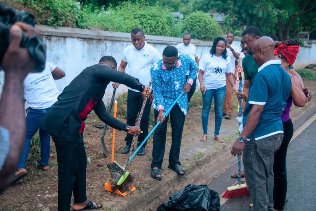 CACI Television Ltd. Leads National Clean-Up Exercise to Champion a Cleaner Ghana CACI TV