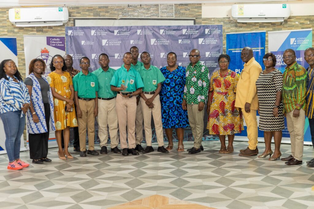 St. Augustine’s College Wins KAS Ghana STEM Plastic Waste Competition KAS Ghana