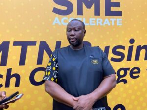 Senior Manager for SME Sales at MTN Ghana, Mohammed Abubakari Sidick