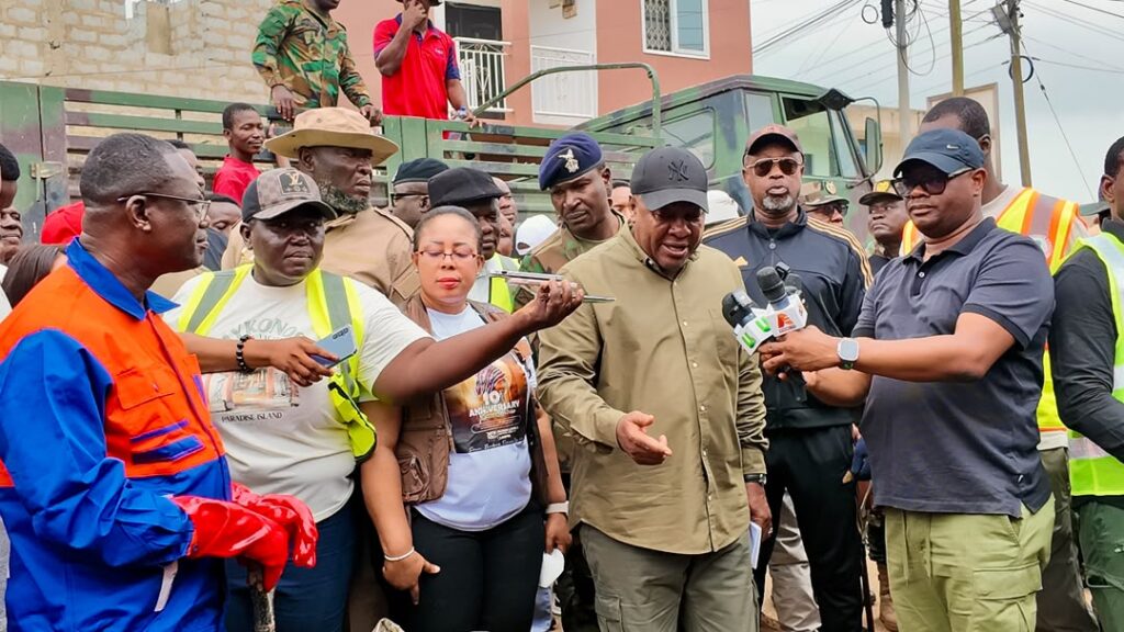 Zoomlion deploys heavy equipment as President Mahama warns against dumping
