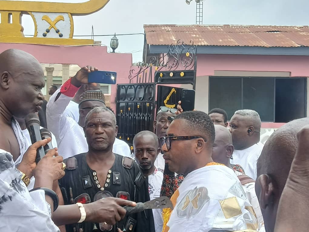 Nii Amarkwaofio II Enstooled Ashifla Chief…To Lead Both Ashifla and Armaahman