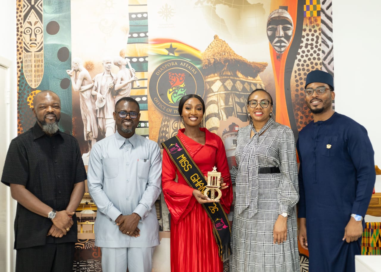 Diaspora Affairs, GTA present Ghana’s official charity auction gift to Miss Ghana ahead of 75th Miss World Festival