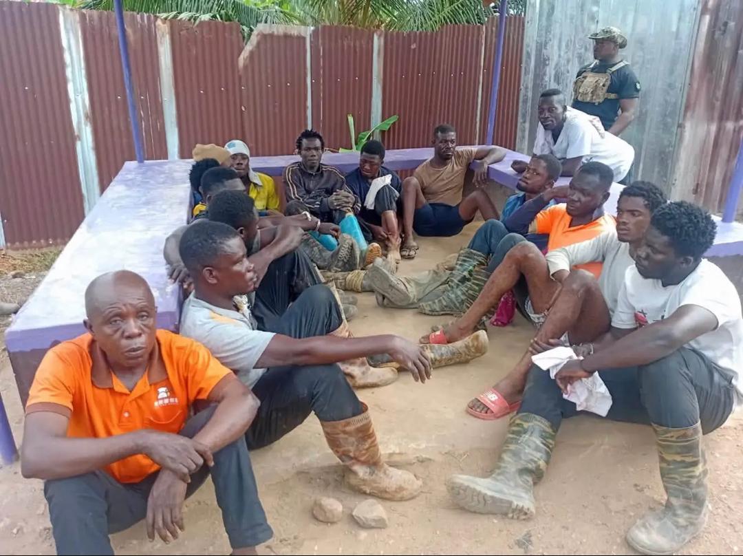From Sanso to Court: NAIMOS Operation Puts 13 Suspects in Custody