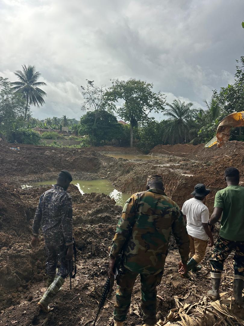 NAIMOS Inspects Apedwa Mining Site, Backs Land Reclamation and Local Enforcement