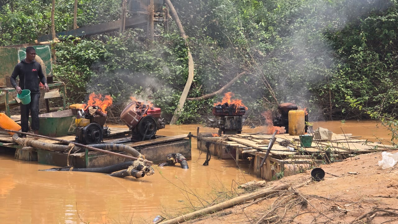 NAIMOS Destroys Nine Water Pumps and Eight Chanfang Machines