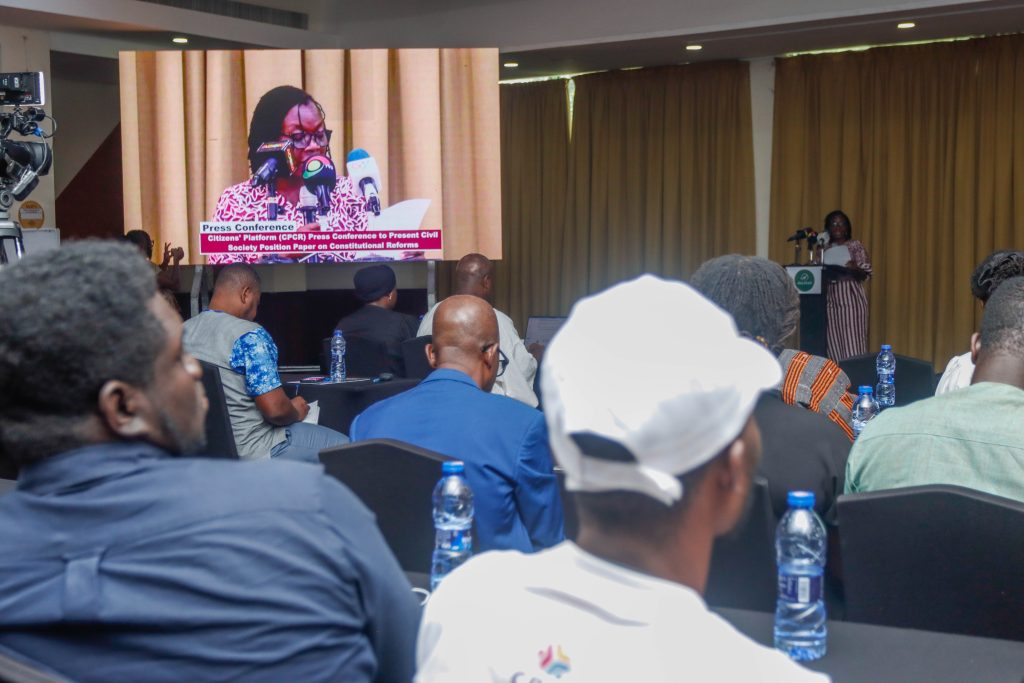 CSOs demand separation of Executive, Parliament in constitutional reforms