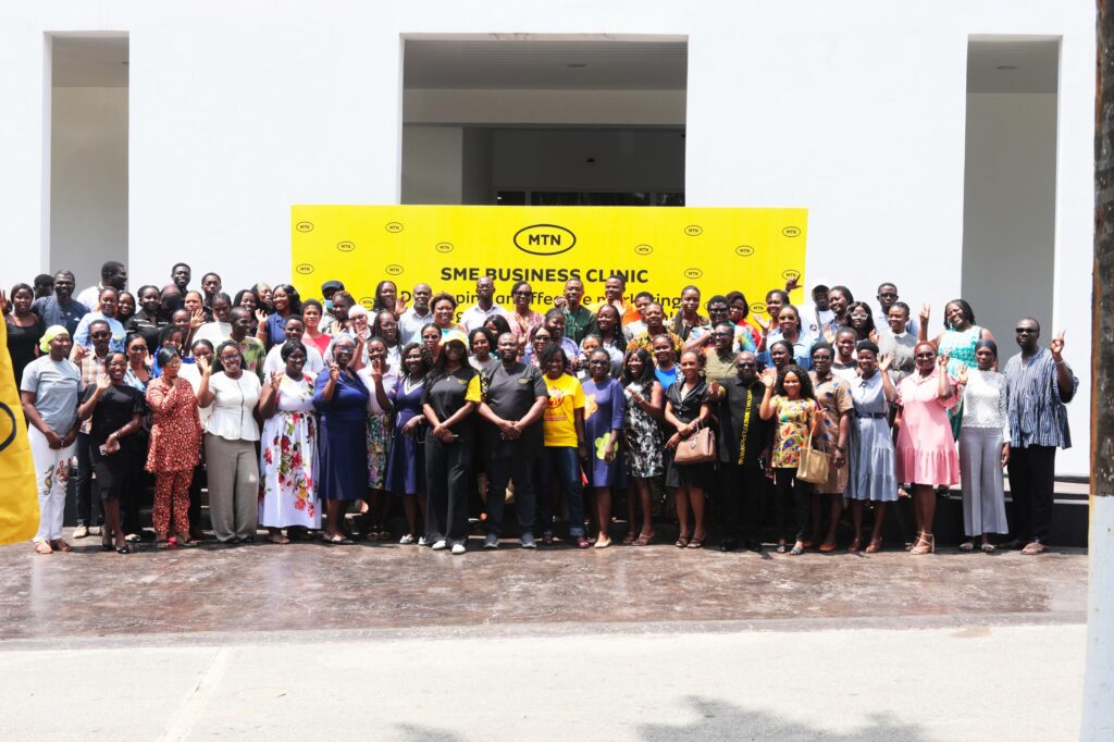 MTN Ghana Equips Over 1,400 SMEs With Digital Skills to Drive Growth