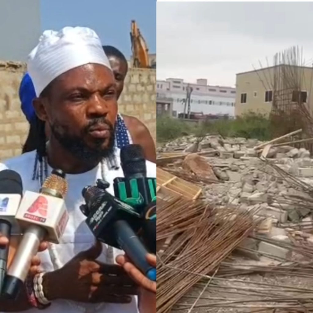 Teshie Land Demolition: Ashong Mletse Family Demands Answers From IGP Over Police-Led Demolition Of Ndc Chairman’s Building