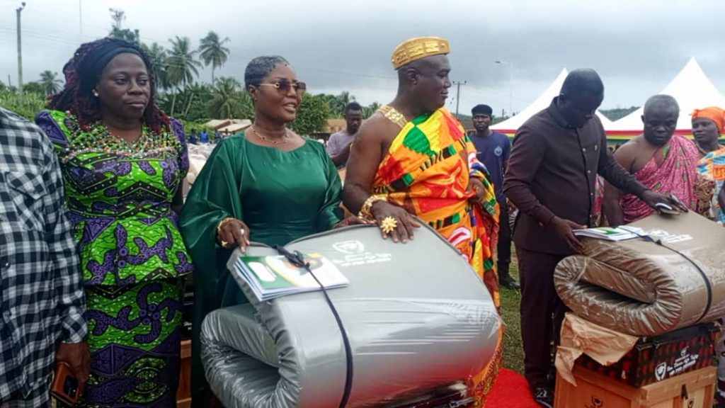 Jomoro Education Director applauds Dorcas Affo-Toffey’s scholarship support for SHS students