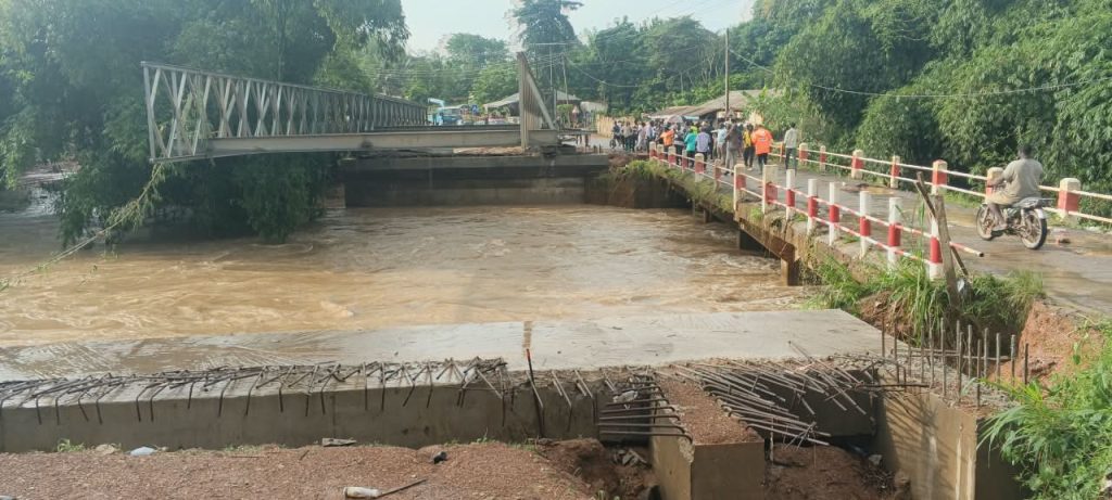 New Steel Bridge Brings Hope to Alavanyo–Gbi Wegbe, as Volta Minister Inspects Works