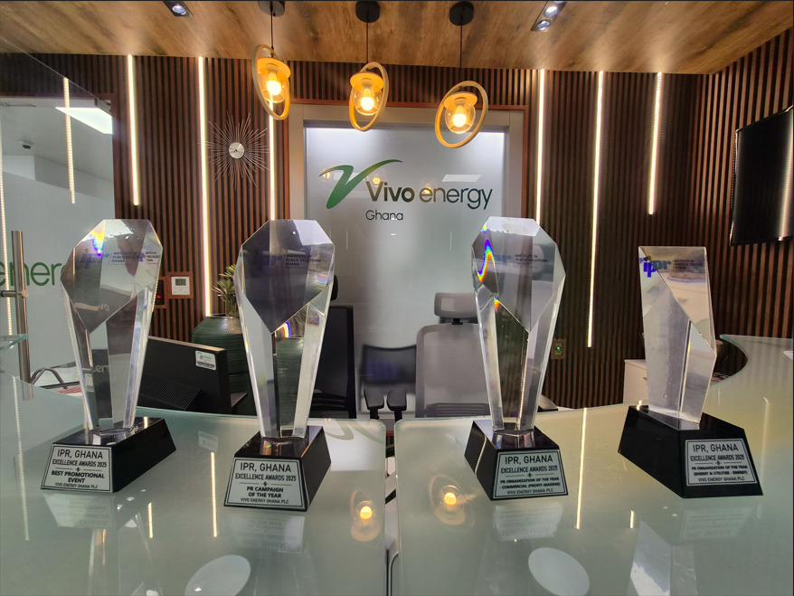 National PR And Communications Excellence Awards: Vivo Energy Grabs Top 4 Honors Vivo Energy Ghana