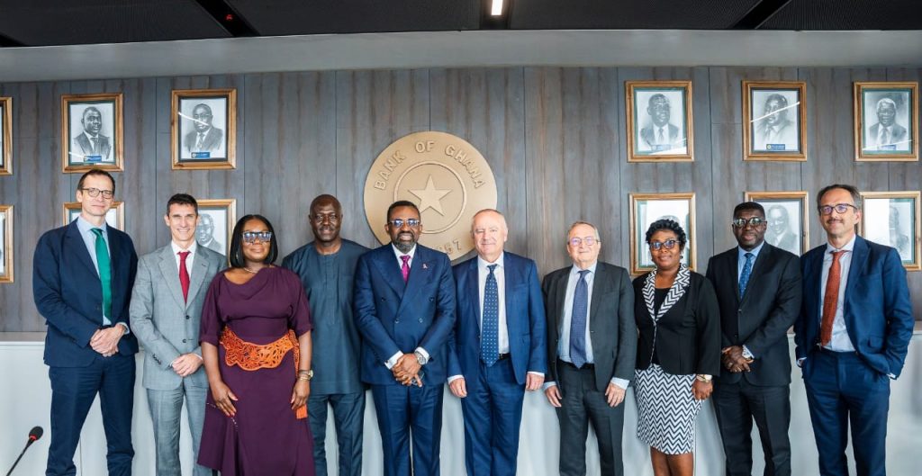 Advans Ghana, Group leadership visit BoG Governor