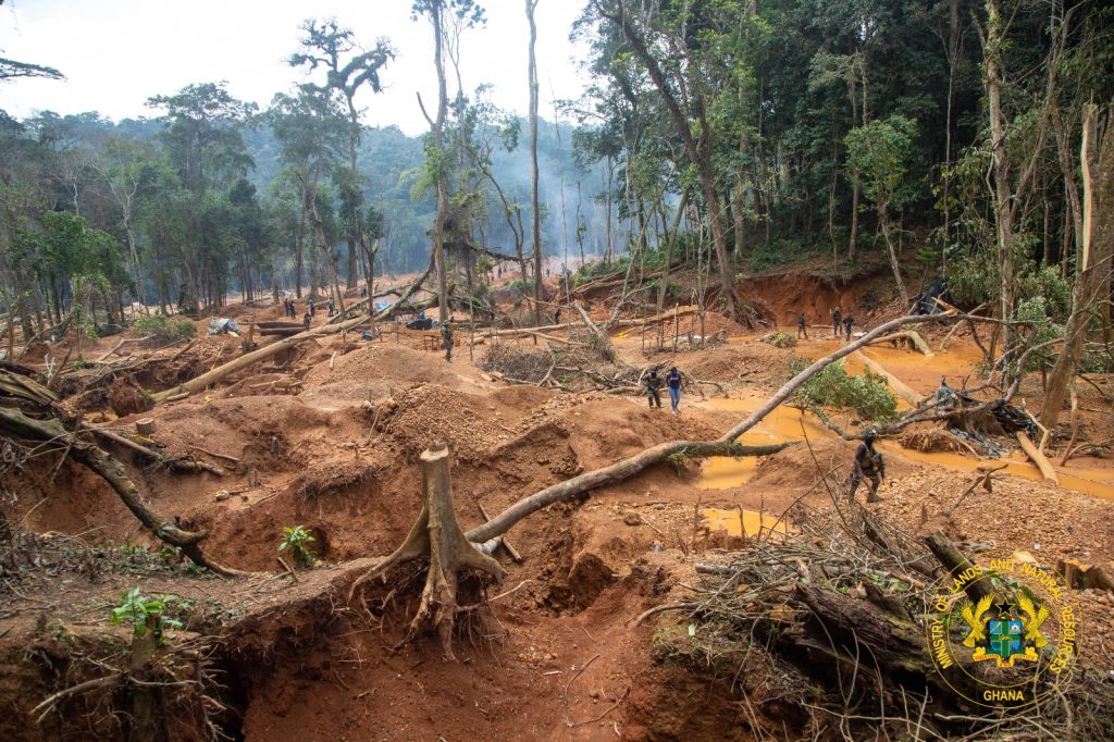 Three Arrested in Atewa Forest as NAIMOS Launches Operation Green Shield