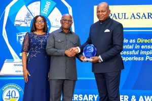 Former GPHA Boss Paul Asare Ansah Honoured